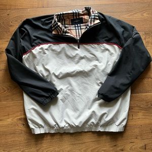 Men’s Vintage Burberry Golf Pullover Windbreaker